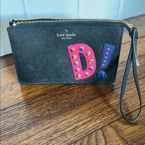 Kate Spade Hartley Lane Initial Wristlet